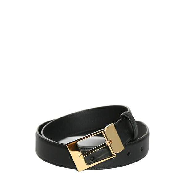 ザロウ レディース 三尺帯 付属物 Jewel leather belt Black