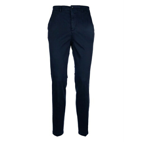クルーナ メンズ 心地好いズボン下 ボトムス Brera chino trousers Blue