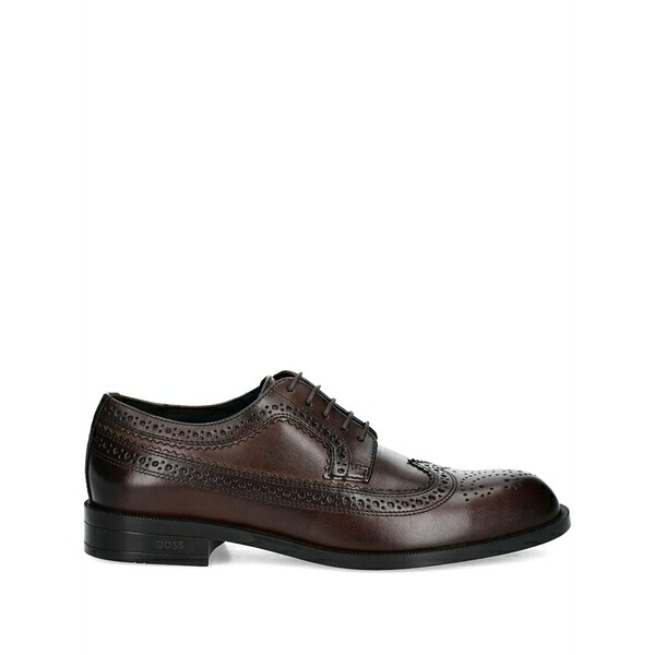 主任者 メンズ 御召しものシューズ シューズ Brogue lace-up shoes Brown