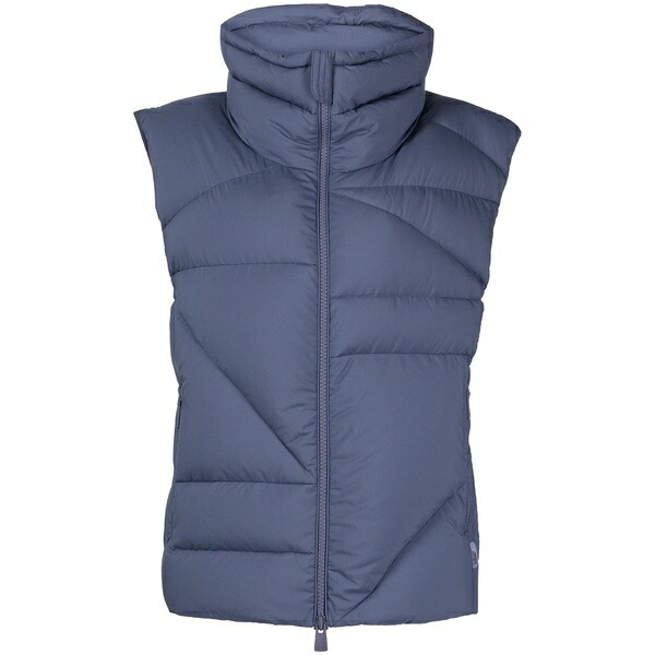 ベイコン レディース 上衣＆上衣 アウター Double b waterproof padded gilet Purple