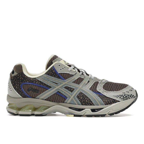 ASICS アシックス メンズ スニーカー  【ASICS Gel-Nimbus 10.1 Eighteen East】  大きさ US_12(30.0糎) Brown/Grey/Silver/Blue