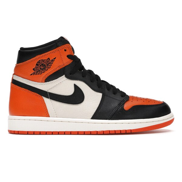 Jordan ジョーダン メンズ スニーカー  【Jordan 1 Retro Shattered Backboard】  大きさ US_12(30.0珊) Black/Starfish-Sail