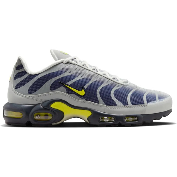 Nike ナイキ メンズ スニーカー  【Nike Air Max Plus Obsidian Opti Yellow】  大きさ US_8.5(26.5糎) Metallic Silver/Obsidian/Photon Dust/Opti Yellow