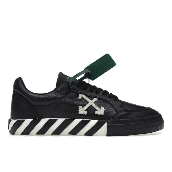 OFF-WHITE オフホワイト メンズ スニーカー  【OFF-WHITE Vulc Low Leather Black White SS22】  サイズ US_11(29.0cm) Black/White