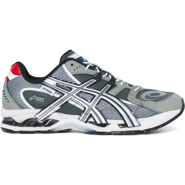 ASICS アシックス メンズ スニーカー  【ASICS Gel-Nimbus 10.1 Invincible HTTP 404 RGB】  サイズ US_11(29.0cm) Grey/Metallic Silver/Red/Blue