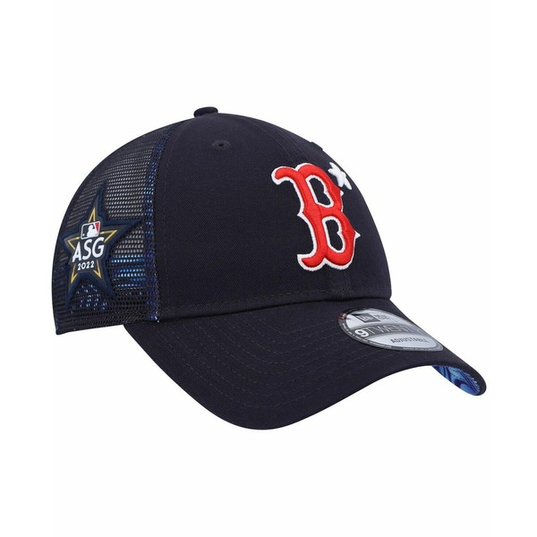 ニューエラ メンズ 帽子 アクセサリー Men's Navy Boston Red Sox 2022 MLB All-Star Game  Workout 9TWENTY Snapback Hat 最適な材料