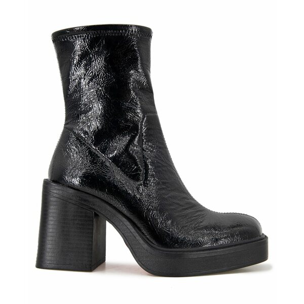 ケネスコール レディース ブーツ レインブーツ シューズ Women's Amber Platform Dress Booties Black (税込)