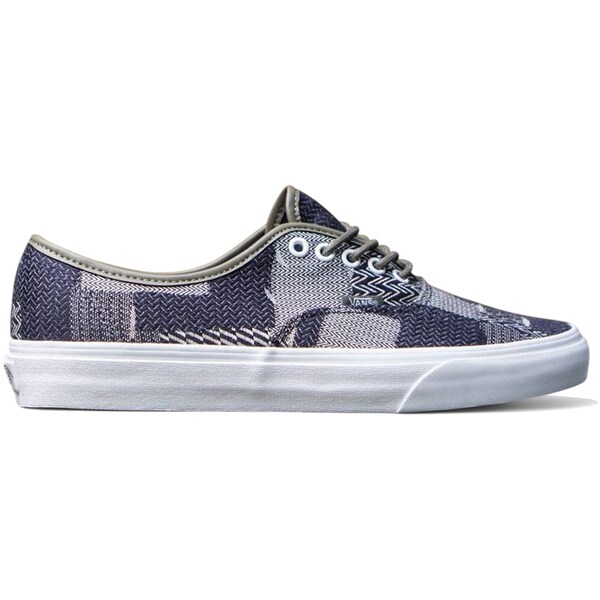 Vans バンズ メンズ スニーカー  【Vans Authentic Denim Patchwork Navy True White】  大いさ US_5(23.0糎) Navy/True White 靴-スニーカー-メンズ靴