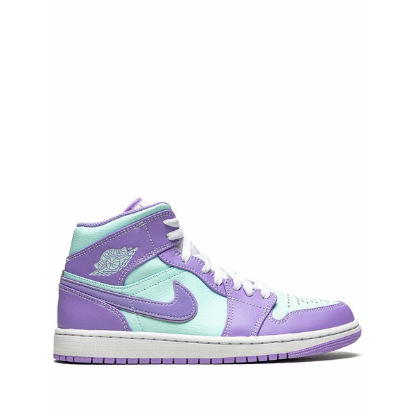 ジョーダン メンズ スニーカー シューズ Air jordan 1 mid \"purple pulse/glacier blue\"" sneakers Purple"