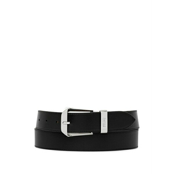 ケンゾー メンズ 三尺帯 添え物 Leather belt Black