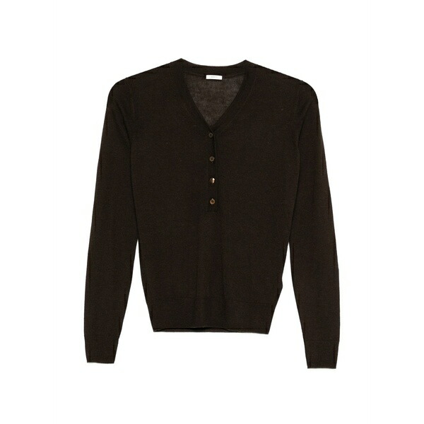 ジョセフ レディース 編み物\u0026スウェーター アウター Gillies v-neck sweater Brown