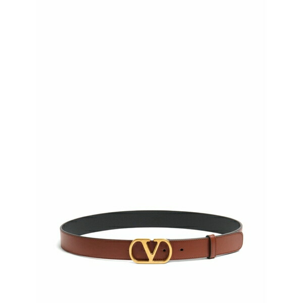 ヴァレンティノ ガラヴァーニ レディース 三尺帯 付属物 Logo-plaque belt Brown