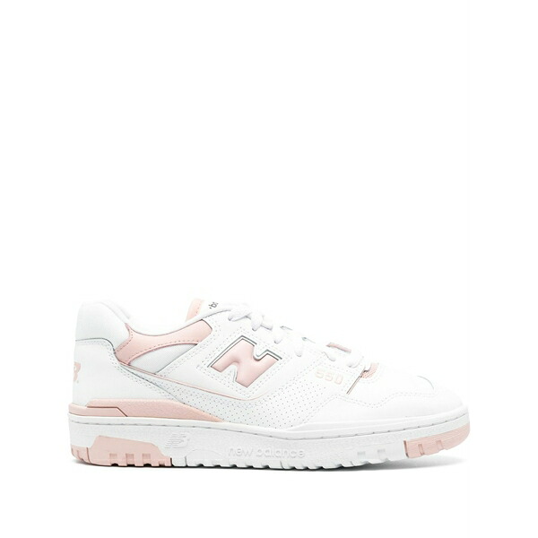 ニュー平衡にする レディース スニーカー シューズ 550 logo-appliqu茫漏 sneakers White