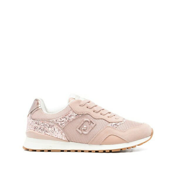 リュージョー レディース スニーカー シューズ Panelled sneakers Pink|asty