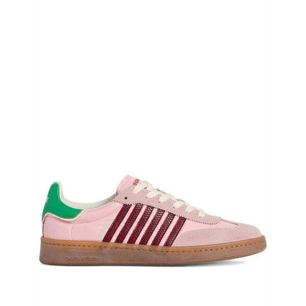 ディースクエアード メンズ スニーカー シューズ Lace-up sneakers Pink｜asty