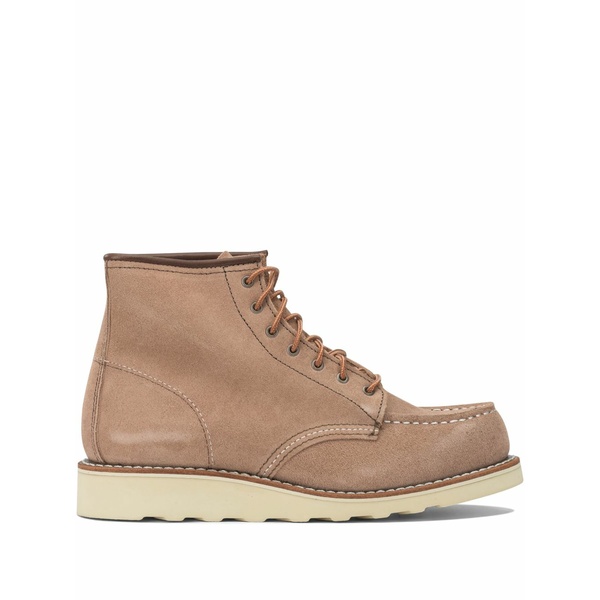 レッドウィング レディース ブーツ シューズ Lace-up stitching boots Brown|asty