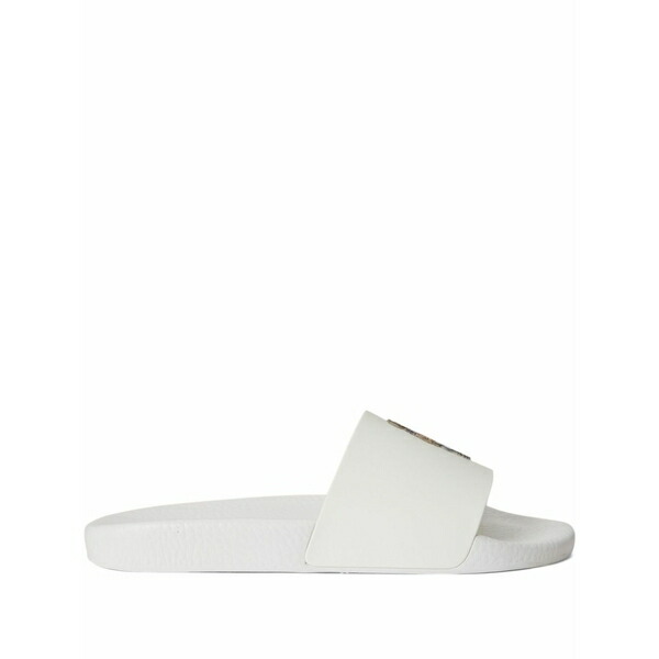 ラルフローレン メンズ サンダル シューズ Polo bear slides White
