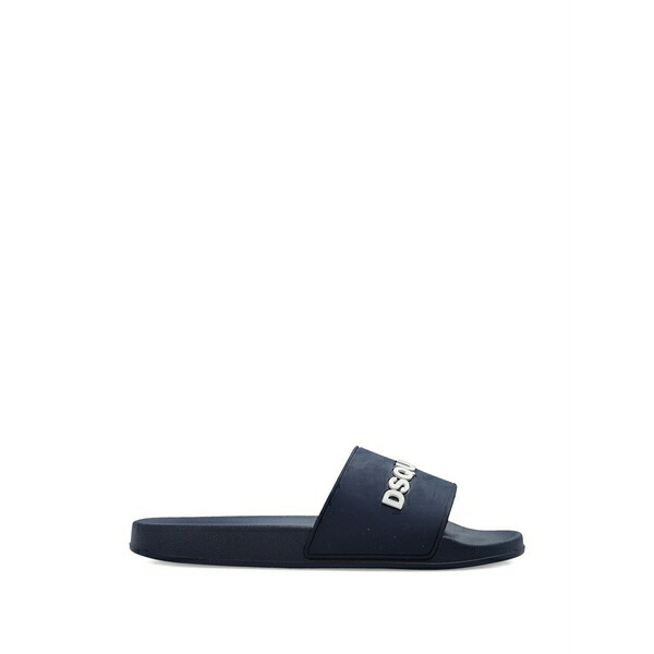 ディースクエアード メンズ サンダル シューズ Logo slides Blue