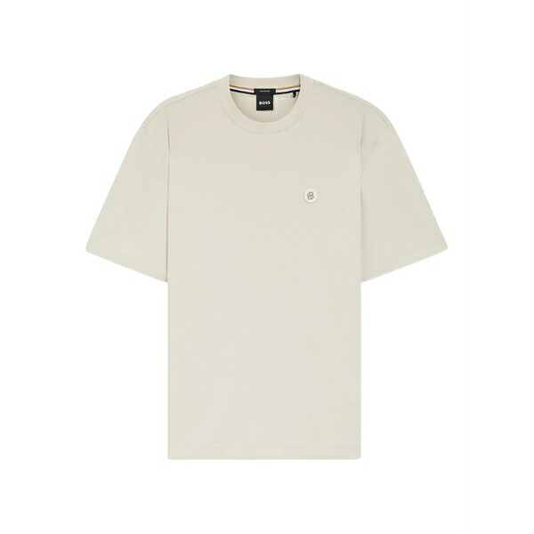 元締め メンズ プルオーバー トップス Logo appliqu茫漏 t-shirt Neutrals