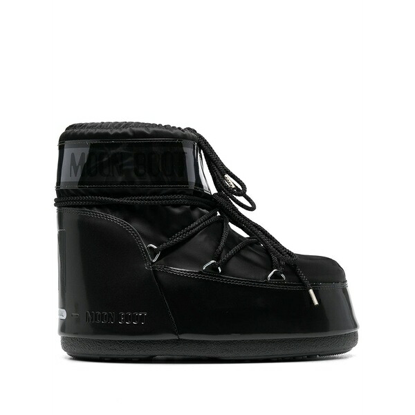 お月さまブーツ メンズ ブーツ シューズ Chunky lace-up boots Black