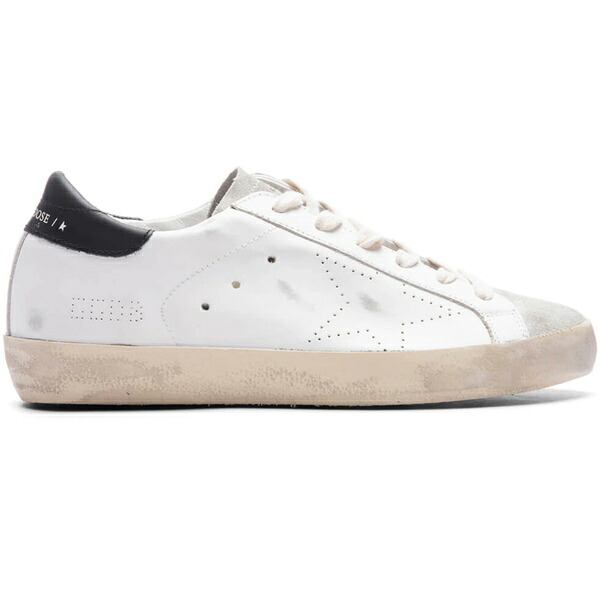 Golden Goose ゴールデングース レディース スニーカー 【Golden Goose Super-Star White Ice Black (Women's)】 サイズ US_6(23.0cm) White/Ice/Black｜asty