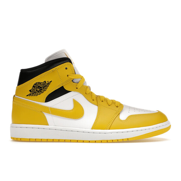 Jordan ジョーダン レディース スニーカー  【Jordan 1 Mid Vivid Sulfur (Women\u0027s)】  大きさ US_W_11.5 White/Vivid Sulfur/Black