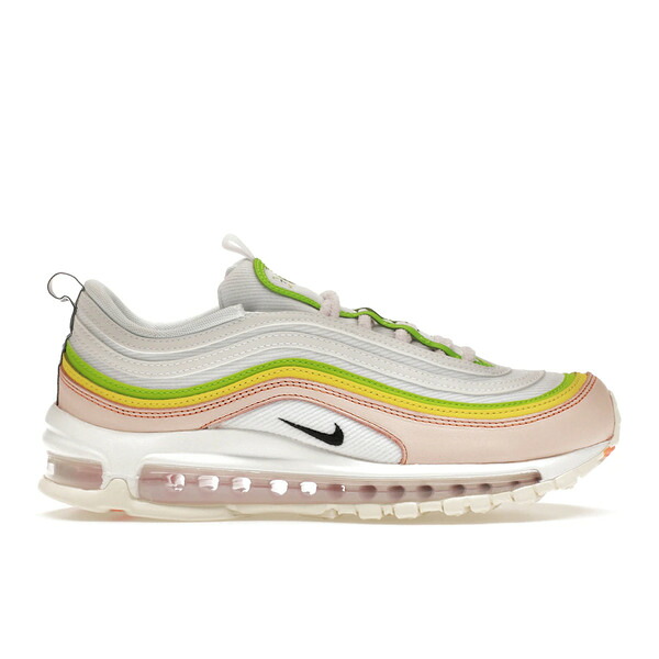 Nike ナイキ レディース スニーカー 【Nike Air Max 97 Feel Love (Women's)】 サイズ US_6(23.0cm) White/Pearl Pink/Action Green/Black|asty