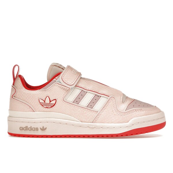 adidas アディダス レディース スニーカー 【adidas Forum Plus S.E.E.D. Pink Tint (Women's)】 サイズ US_7(24.0cm) Pink Tint/Wonder White/Red｜asty
