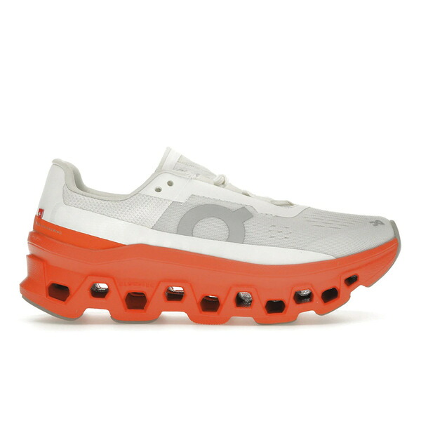 On オン レディース スニーカー  【On Running Cloudmonster White Flame (Women\u0027s)】  大きさ US_6(23.0糎) White/Flame
