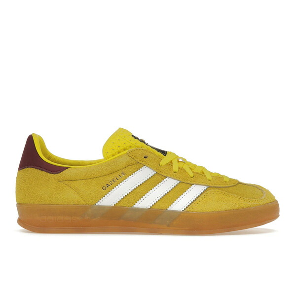 adidas アディダス レディース スニーカー  【adidas Gazelle Indoor Bright Yellow Collegiate Burgundy (Women\u0027s)】  大きさ US_9(26.0糎) Bright Yellow/Cloud White/Collegiate Burgundy