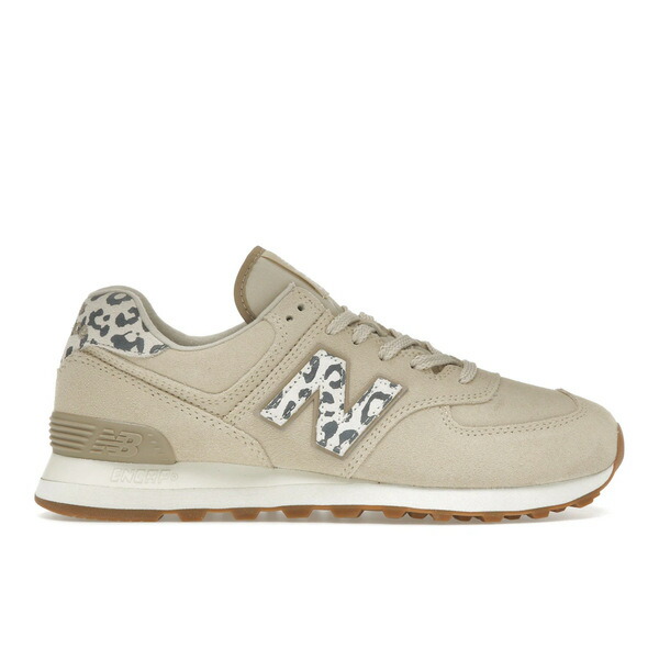 New Balance ニュー平衡にする レディース スニーカー  【New Balance 574 Sea Salt Leopard (Women\u0027s)】  大きさ US_6.5(23.5糎) Sea Salt Leopard