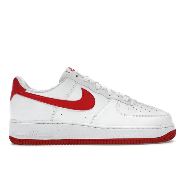Nike ナイキ レディース スニーカー 【Nike Air Force 1 Low '07 Next Nature White Volt Gym Red (Women's)】 サイズ US_9(26.0cm) White/White/Volt/Gym Red｜asty