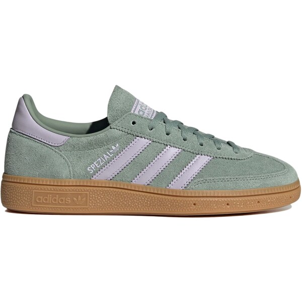 adidas アディダス レディース スニーカー 【adidas Handball Spezial Silver Green Silver Dawn (Women's)】 サイズ US_8.5(25.5cm) Silver Green/Silver Dawn/Gum｜asty 33,020円