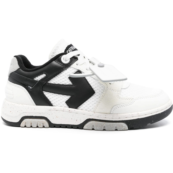 OFF-WHITE オフホワイト レディース スニーカー 【OFF-WHITE Out Of Office OOO White Black (Women's)】 サイズ US_5(22.0cm) White/Black｜asty
