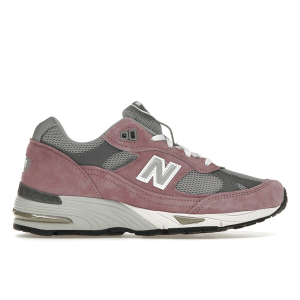 New Balance ニューバランス レディース スニーカー 【New Balance 991v1 MiUK Wistful Mauve (Women's)】 サイズ US_6.5(23.5cm) Wistful Mauve/Alloy/Smoked Pearl｜asty