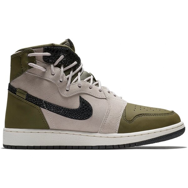 Jordan ジョーダン レディース スニーカー  【Jordan 1 Rebel XX Olive Canvas Moon Particle (Women\u0027s)】  大きさ US_6(23.0珊) Olive Canvas/Moon Particle-Black