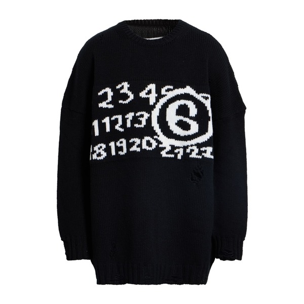 【貨物輸送無料】 マルタンマルジェラ メンズ 編み物\u0026プルオーバー アウター Sweaters Black