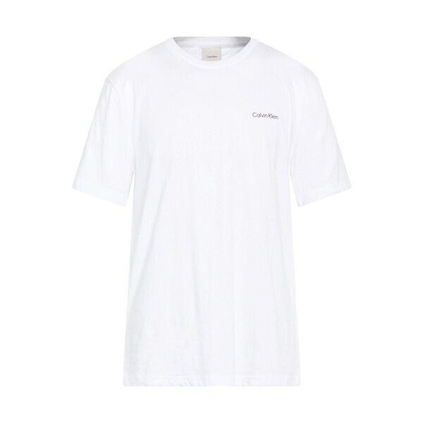 【貨物輸送無料】 カルバンクライン メンズ ティーシャツ トップス T-shirts White
