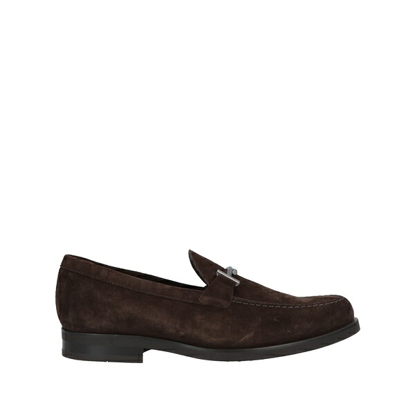 【貨物輸送無料】 トッズ メンズ スリッポン・ローファー シューズ Loafers Brown