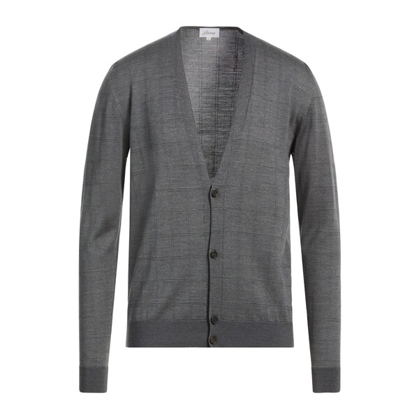【貨物輸送無料】 ブリオーニ メンズ ジレー アウター Cardigans Grey