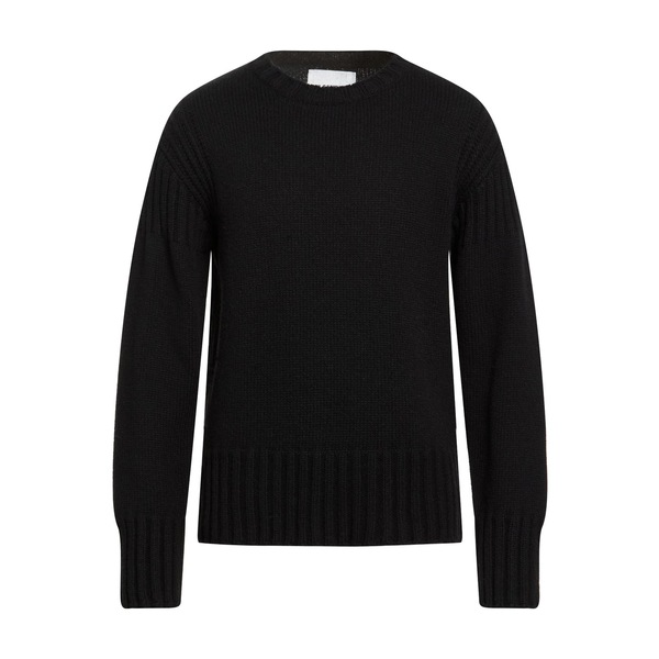 【貨物輸送無料】 ジル・サンダー メンズ 編み物\u0026ティーシャツ アウター Sweaters Black