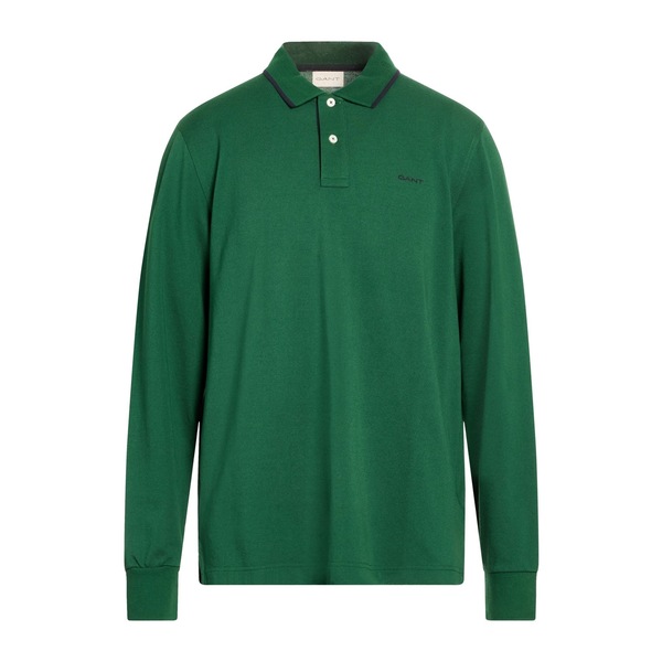 【貨物輸送無料】 ガント メンズ プルオーバー トップス Polo shirts Green