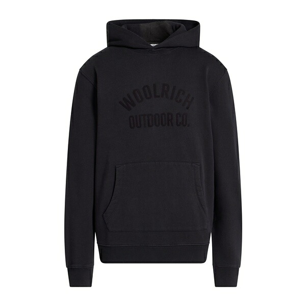 【貨物輸送無料】 羊毛 分限者 メンズ パーカー・スウェットシャツ アウター Sweatshirts Black