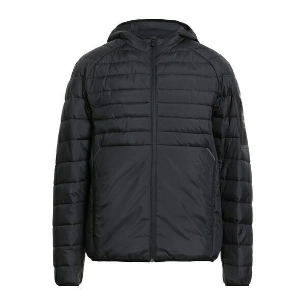 【貨物輸送無料】 雇い主 メンズ 上衣＆上衣 アウター Puffers Black