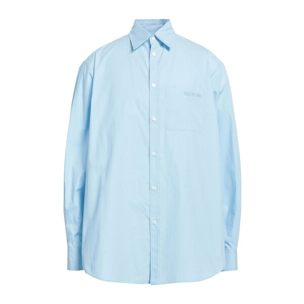 【貨物輸送無料】 ヴァレンティノ ガラヴァーニ メンズ プルオーバー トップス Shirts Azure