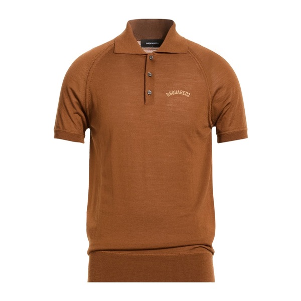 【貨物輸送無料】 ディースクエアード メンズ 編み物\u0026プルオーバー アウター Sweaters Brown