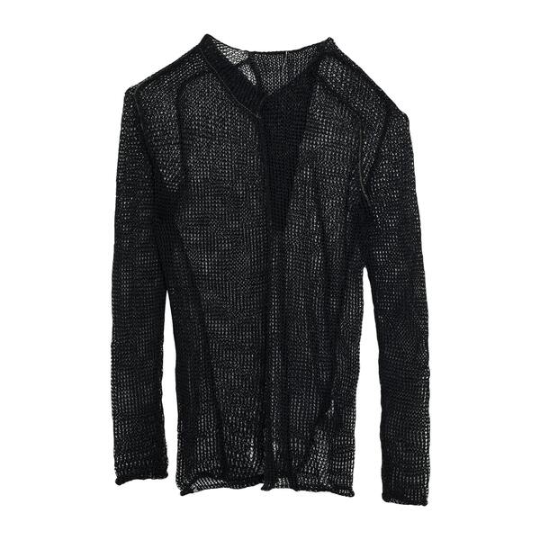 【貨物輸送無料】 マスナダ メンズ 編み物\u0026プルオーバー アウター Sweaters Black