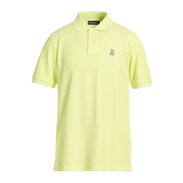 【貨物輸送無料】 サイコバニー メンズ プルオーバー トップス Polo shirts Green