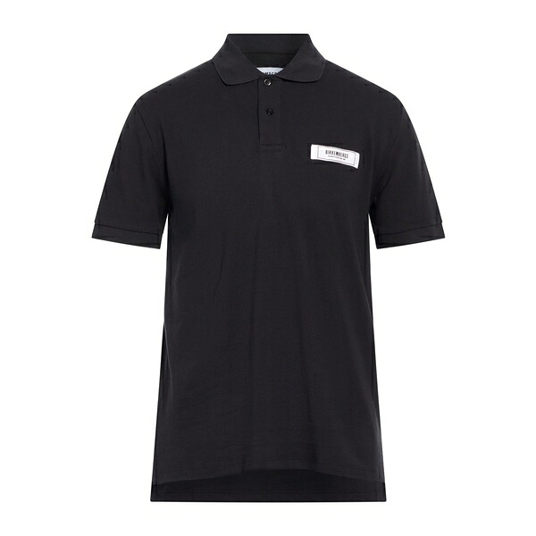 【貨物輸送無料】 ビッケンバーグス メンズ プルオーバー トップス Polo shirts Black