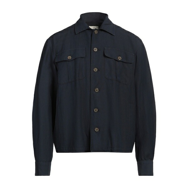 【貨物輸送無料】 ミース メンズ プルオーバー トップス Shirts Blue